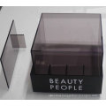 Semitransparent Acrylic Counter Display Box with Divider, Printing Acrylic POS Display